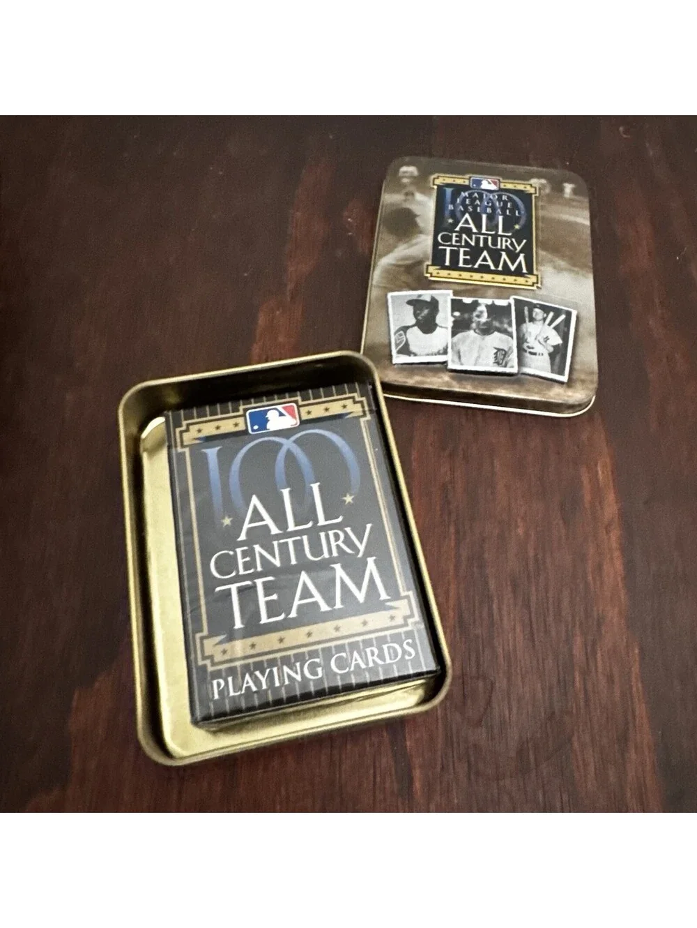 MLB All Century Team Playing Cards Full Set LIMITED EDITION! NEW Open Box